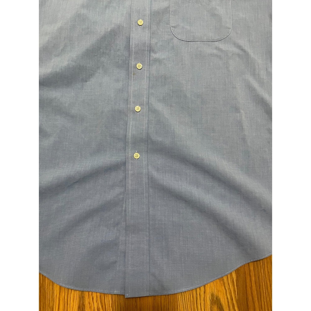 Brooks Brothers Shirt Mens Large Original Polo Short Sleeve Non-Iron Button Down - Picture 5 of 11
